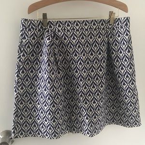 J.Crew Ikat Jacquard skirt
